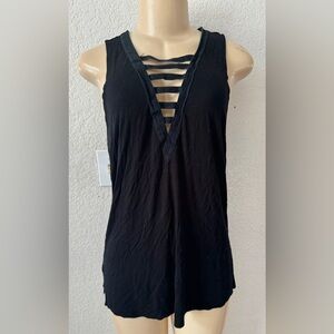 Black Sleeveless Top